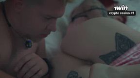 My hot step mom and I had a taboo fuck in a hotel apartment share bed, resulting in a creampie inside - XXX!