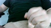 My tiny penis cum after a good jerk-off