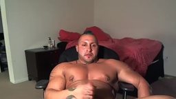 Big Muscle, Uncut Jameson Dyle Jerk Off Show