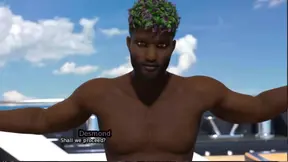 Lewd Island - its nice on the yacht