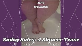 SSBBW Rachel's Sudsy Soles: A Shower Tease MP4 640x360