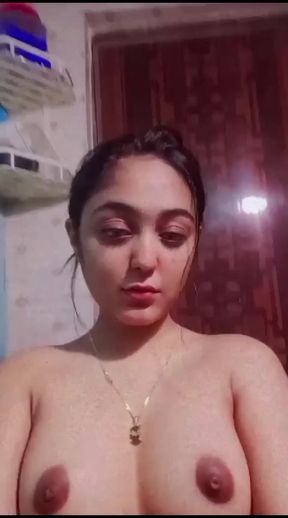 Fit Indian couple enjoys a steamy moment together