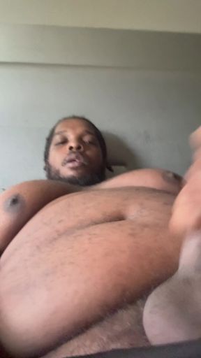 Blk chub busts a load