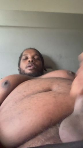 Blk chub busts a load
