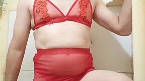 Puta cdzinha in red outfit