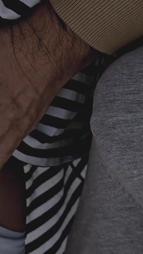 She Met a Horny Stranger in the Bus Who Was Not Ashamed to Finger Her Pussy and Cum in Her Panties