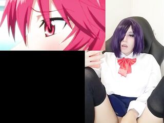 Nyauri1 Reacts to ITADAKI! SEIEKI ( uncensored) anime part two