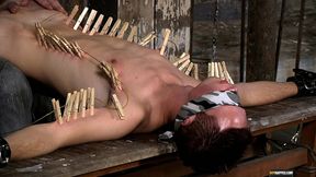 Blindfolded & Pegged!