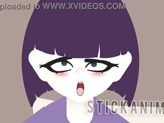 Animation Busty Angel Masturbates When This playgirl's Home Alone