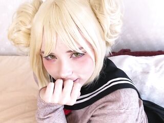 Himiko Toga was drilled by sex-toy
