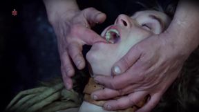 Leashed Crawling Girl - Dark House 2 #1