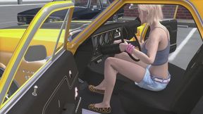 1970 Chevrolet El Camino Cranking Template: Rosita in Leopard Print Espadrille Flats 1080p