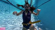 Backwardsw Rolls with Scuba Tank