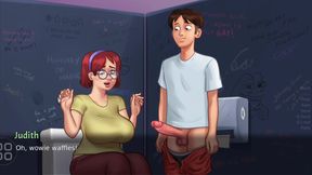 Teen girl showing her boobs