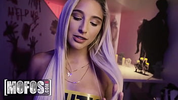 MOFOS - Abella Danger Turns Up The Heat On Halloween By Taking A Deep, Spooky Pounding
