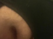 Pissing after being fingered. Up close and personal