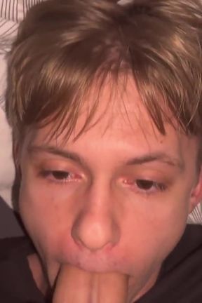 Fucked a Sweet Boy in the Mouth and Cum