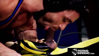 Bearded Hunk Creampied By BBC - Beau Butler, Adrian Hart, Reign - FistingInferno