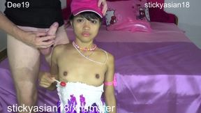 stickyasian18 Compilation With Petite Dee Cock &amp; Lolli