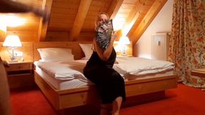 Amateur Blonde Mature Wife Enjoys Sex in High Heels