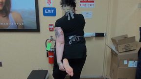 Large Girl Gothic Feet