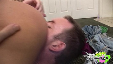 BACKSIDE Tatted Slut Regan Reese Picked Up From Cream Shop and Fucked
