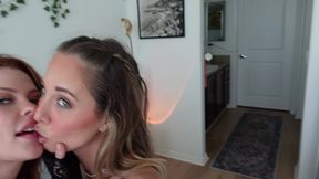 pov hot lesbian sex elly clutch & millie morgan