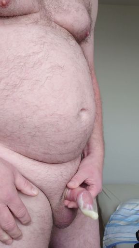 Horny on My Used Condom with Cum From Ice