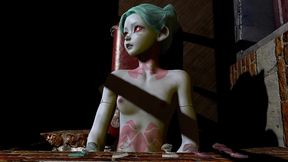 rebbeca has sex through a hole in the wall - cyberpunk edgerunners