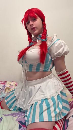 Ronald McDonald cosplay