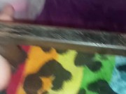 Horny Pissing in my Closet