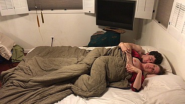 stepmom shares a bed with stepson