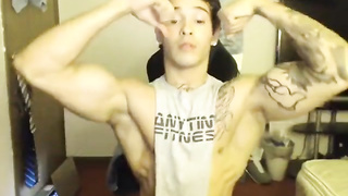 Hot Muscle Bro Webcam Show