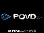 HD - POVD Guy cums all over Sarai pussy drenched pussy