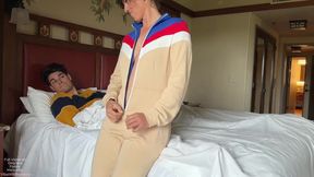 Stepmom Big Butt Destroys Stepson Cock Reverse Cowgirl Vacation Gush