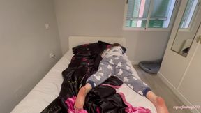 Morning farts in pajamas