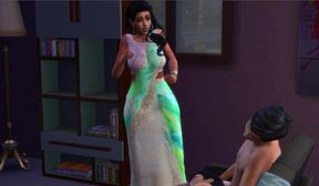 Fucking Step-Sister When Step-Aunty Walks In!