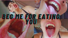 Vore- Beg me for eating you