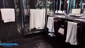 Hungry Argentinian Babe Takes a Pounding After Gagging on Monster Cock