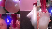 Sticky Cum Dildo Thick Cum Loads Glass Dunking Jazz Music Compilation Full Condom Big Cum Load