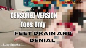 Pixel Feet Findom Drain