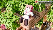 Sex with my friend's wife deep penetration Futanari Minecraft 3D animation - Jazziuu