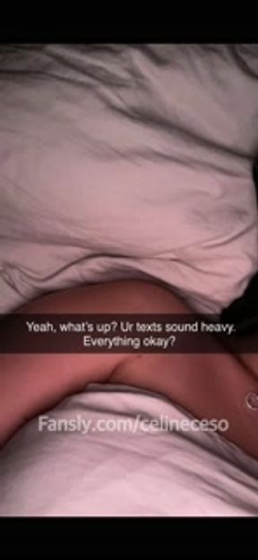 Boyfriend cheats on his girlfriend after an dispute with her best friend on Snapchat