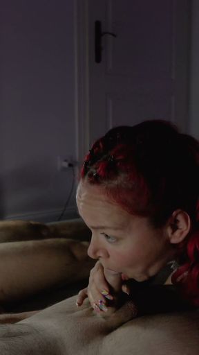 Double Blowjob with Massive Load