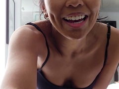 Amateur striptease and Solo masturbation