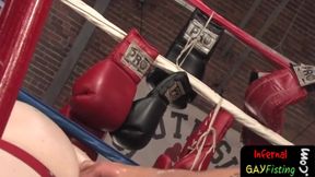 Boxer Jock Takes Fist During Bdsm Sesh