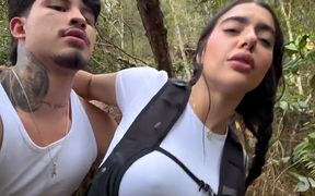Hiking with Iris Rodriguez Ends in Outdoor Anal Sex - Danner Mendez & Iris Rodriguez