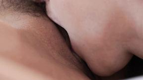 ”Stunning lesbian dresses in sexy lingerie & fingers her Girlfriend's ass & beaver”