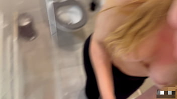 Sleepover surprise: Friend's sister helps him cum in the shower