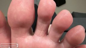 Closeup Foot Worship